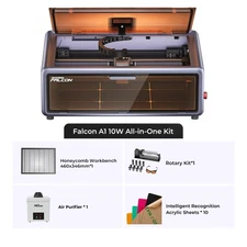 Creality Falcon A1 10W Laser Engraver Enclosed Cutting All In One Kit Package