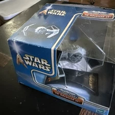 Star Wars TIE Advanced X1 2002 Micro Machines Action Fleet with Display Stand