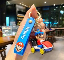 Super Mario Bros Nintendo's Mario Kart Series Pvc Llavero Dije Nuevo