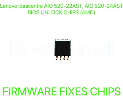 Lenovo ideacentre AIO 520-22AST, AIO 520-24AST, NO PASSWORD BIOS CHIP (AMD)