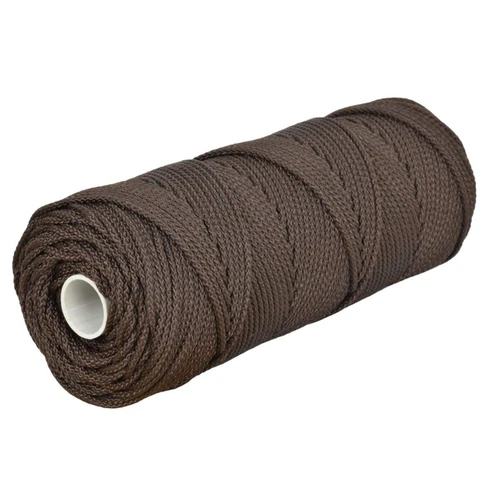 Treccia palamiti palamito palangaro, marrone, 1 mm - 200 mt, Corderie Italiane - Foto 1 di 2
