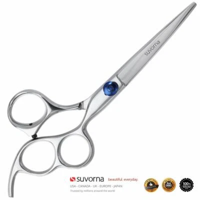 Suvorna Razpro 6'' Razor Edge Blade Professional Barber Three Rings Hair Shears