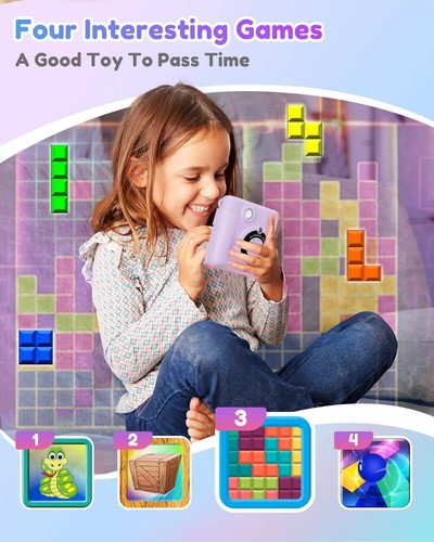 Cámara para niños grabadora de video 1080P LCD mini juguete cámara digital para niños impresión instantánea - Imagen 7 de 14