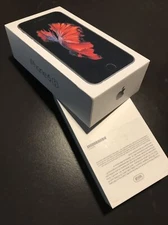 BOX ONLY. Apple iPhone 6S Empty Retail Box Original.