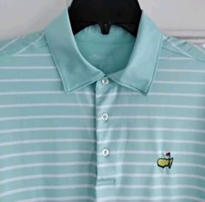 Masters Tech Golf Shirt Performance Polo Mens Medium