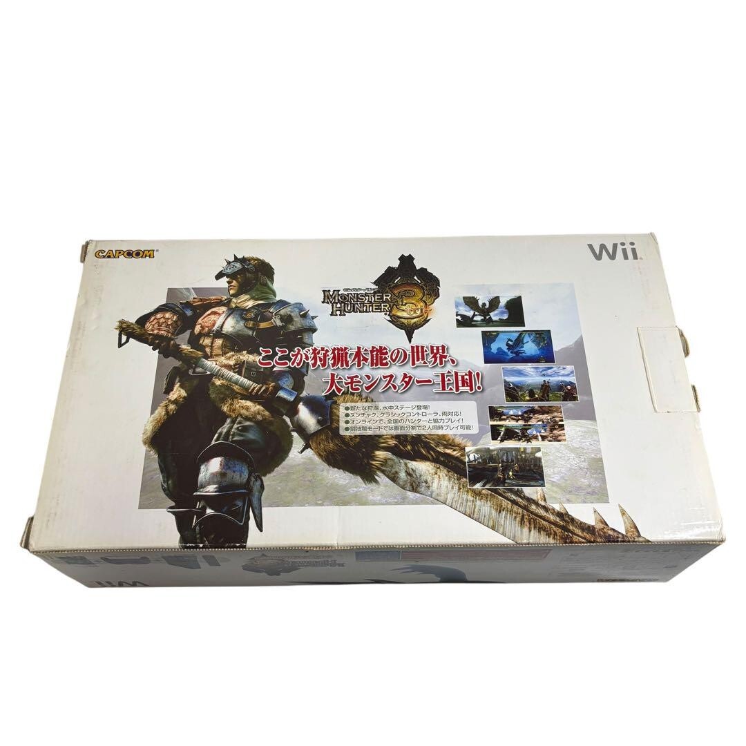 Wii 黒 限定モンハン３ スペシャルパック 2025年最新】Wii モンスターハンター スペシャルパックの人気