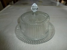 SUPERBE ENSEMBLE CLOCHE ET PLATEAU A FROMAGES