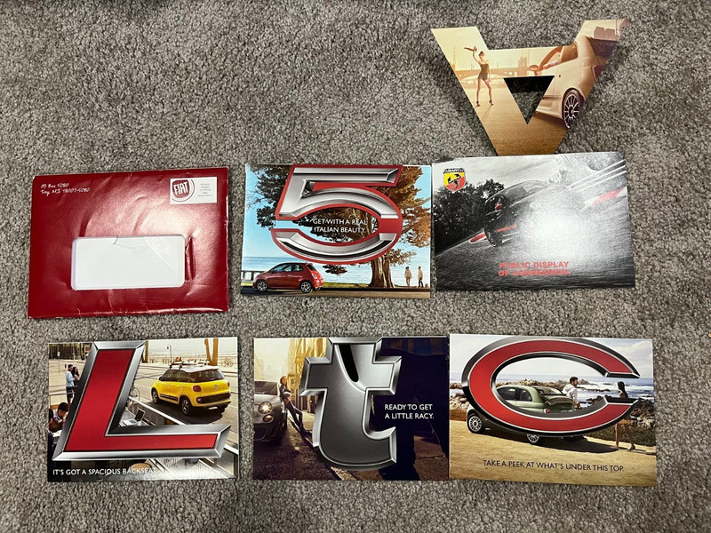 Automobile Brochure Fiat Line 2014