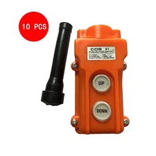 10pcs COB-61 Push Button Switch fits Crane Pendant Control Station UP Down Hoist