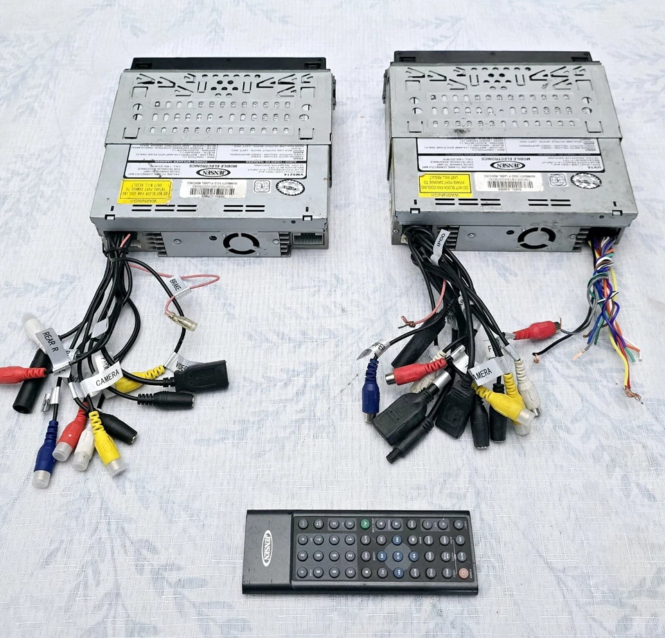 2 JENSEN VM9214 UV10 Car Tv Radio CD DVD Not Working Flip Out READ *SOLD AS IS* - Image 3 of 4