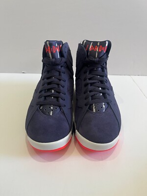 Nike Air Jordan 7 Retro Quai 54, Blue, Men's US Size 6.5, DV0577