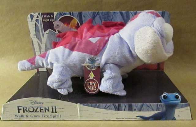 Disney Frozen 2 Walk & Glow Fire Spirit Bruni Salamander Plush Toy for sale online | eBay
