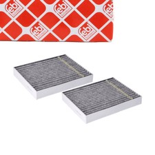 2x febi Innenraumfilter für MERCEDES S-KLASSE W223 EQE V295 X294 EQS V297