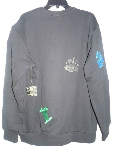 Nueva Sudadera Para Hombre Adidas Originals Disney Goofy Cuello Redondo GJ0848 (GRANDE) - Imagen 2 de 2