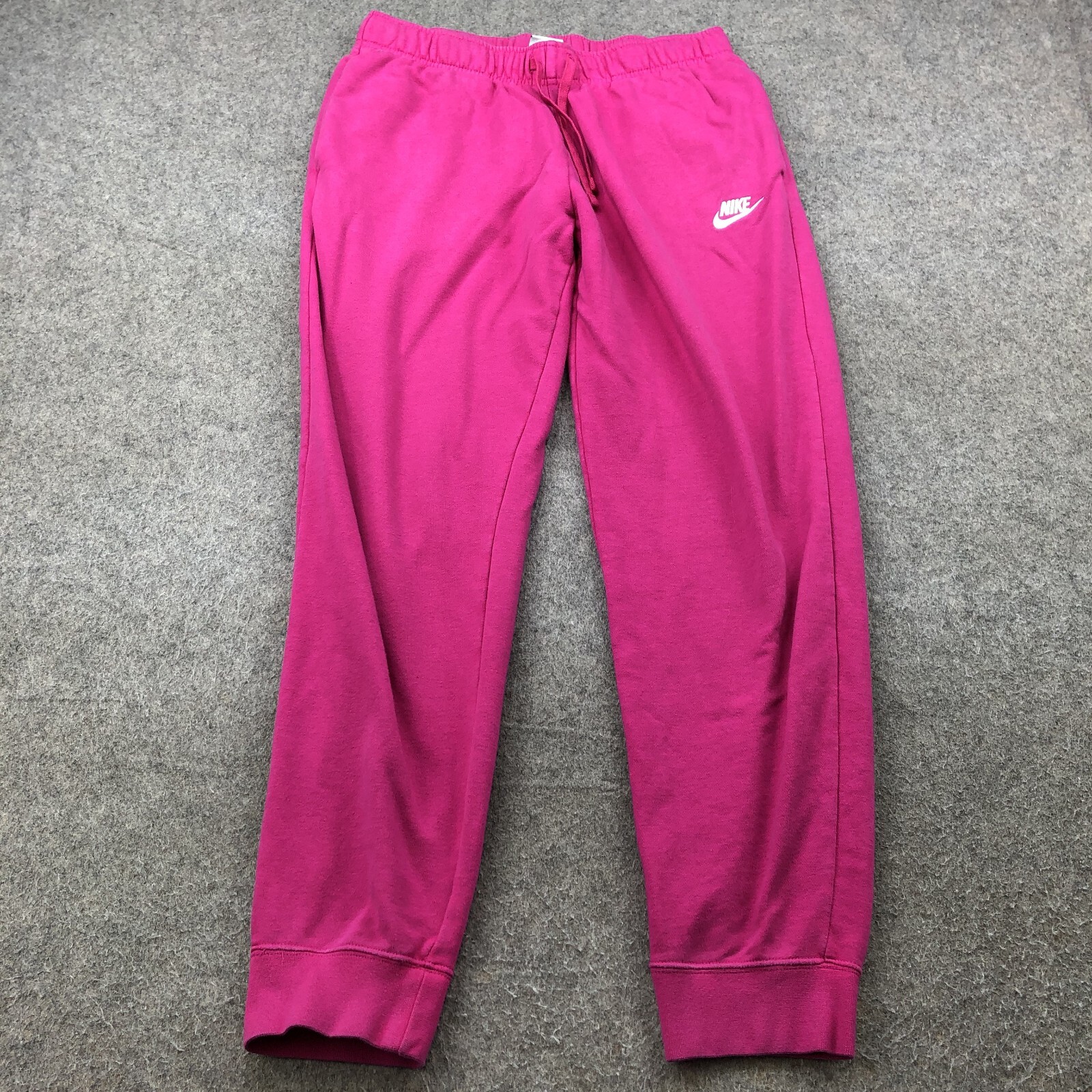 Nike Womens Medium Pink Embroidered Swoosh Sweatpants for Warm Up-image