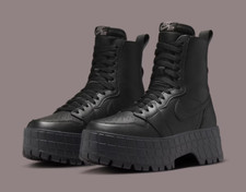 スニーカー Air Jordan 1 High Brooklyn 'Triple Black'(W) Size 7 - Air Jordan 1 Brooklyn High Triple Black W for sale