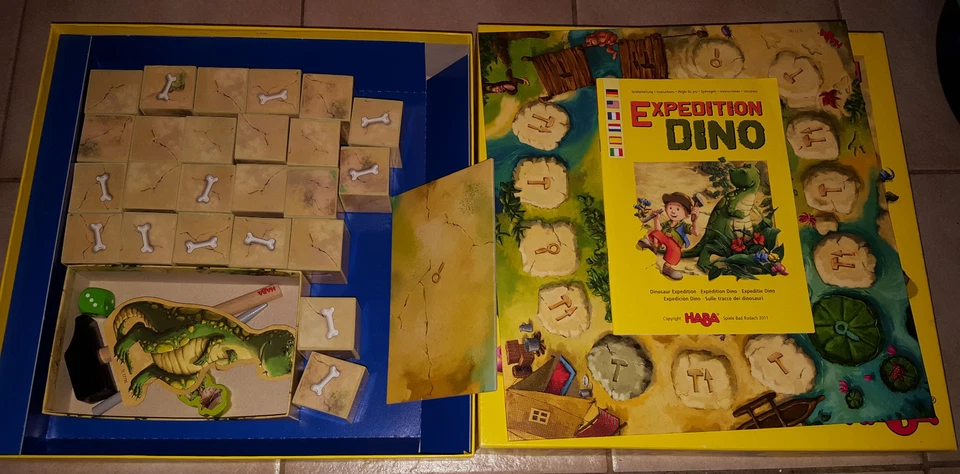 HABA Spiele 4087- EXPEDITION DINO von 2011 - Autor: Gunter Baars - 100% komplett - Bild 2 von 3
