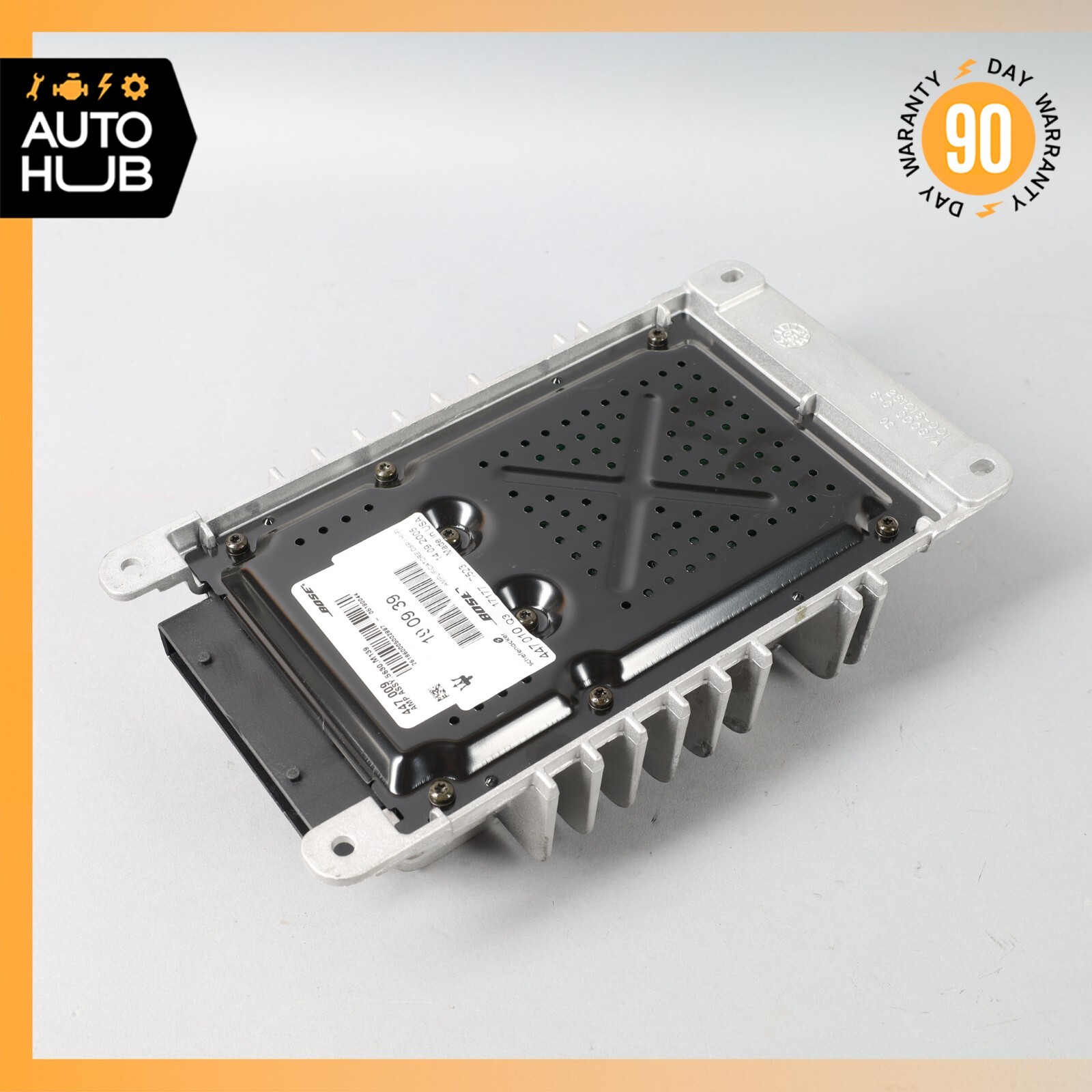 03-08 Maserati Quattroporte M139 Bose Audio Amplifier Amp 190939 OEM