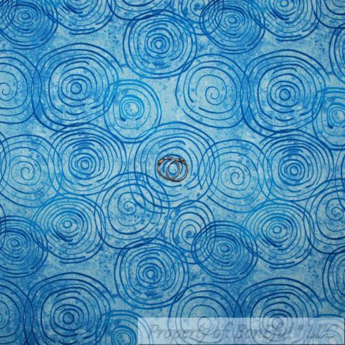 BonEful Fabric Cotton Quilt Brown Blue Purple Flower Pet Deer Green Tree L SCRAP - Picture 11 of 11