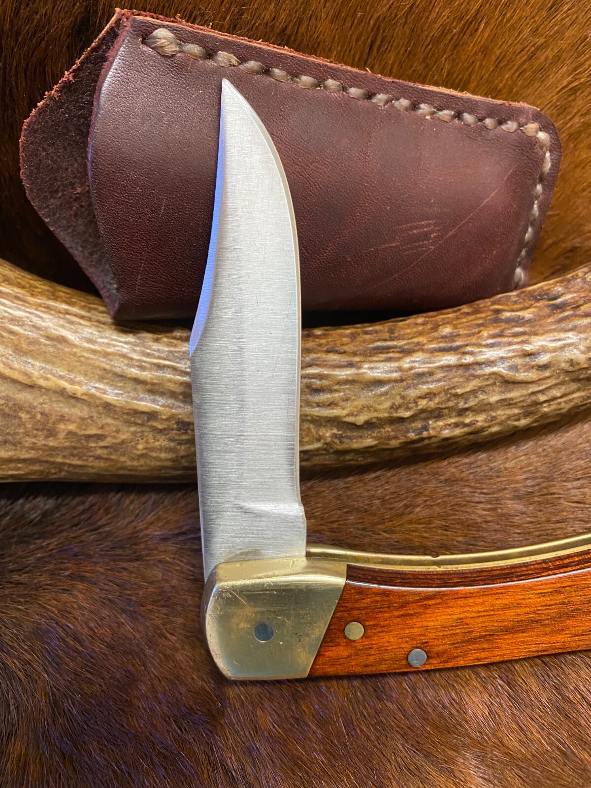 Schrade+ USA, LB7 Lockback Folding Hunter Knife, Serial BB03741