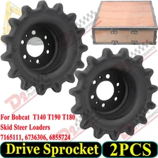 2 Pieces Drive Sprocket 5.75" Deep For Bobcat Skid Steer Loaders T140 T180 T190