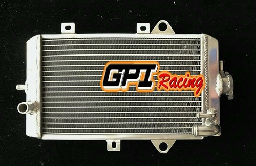 Aluminum Radiator & GREEN Hose for 2006-2012 07 Yamaha Raptor 700 YFM700 YFM700R