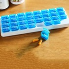 Medikamentenbox Pillendose 31 Tage Medikamentendosierer Tablettenbox Pillenbox