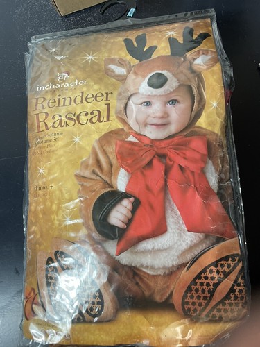 InCharacter Costumes Baby's Reindeer Rascal Costume FW-56004 6+ Months Christmas - Picture 2 of 11