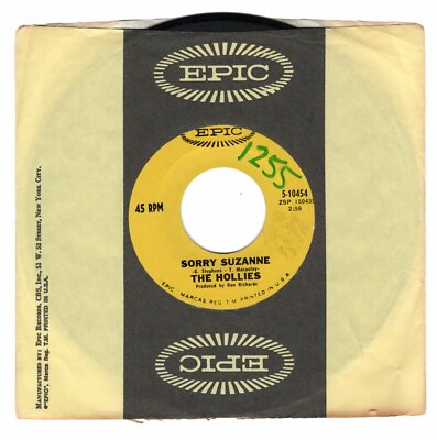 The Hollies-Sorry Suzanne  (VG+)