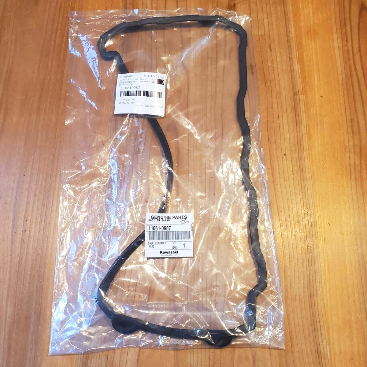 KAWASAKI Genuine ZRX1200 ZZR1200 HEAD COVER GASKET & SPARK PLUG