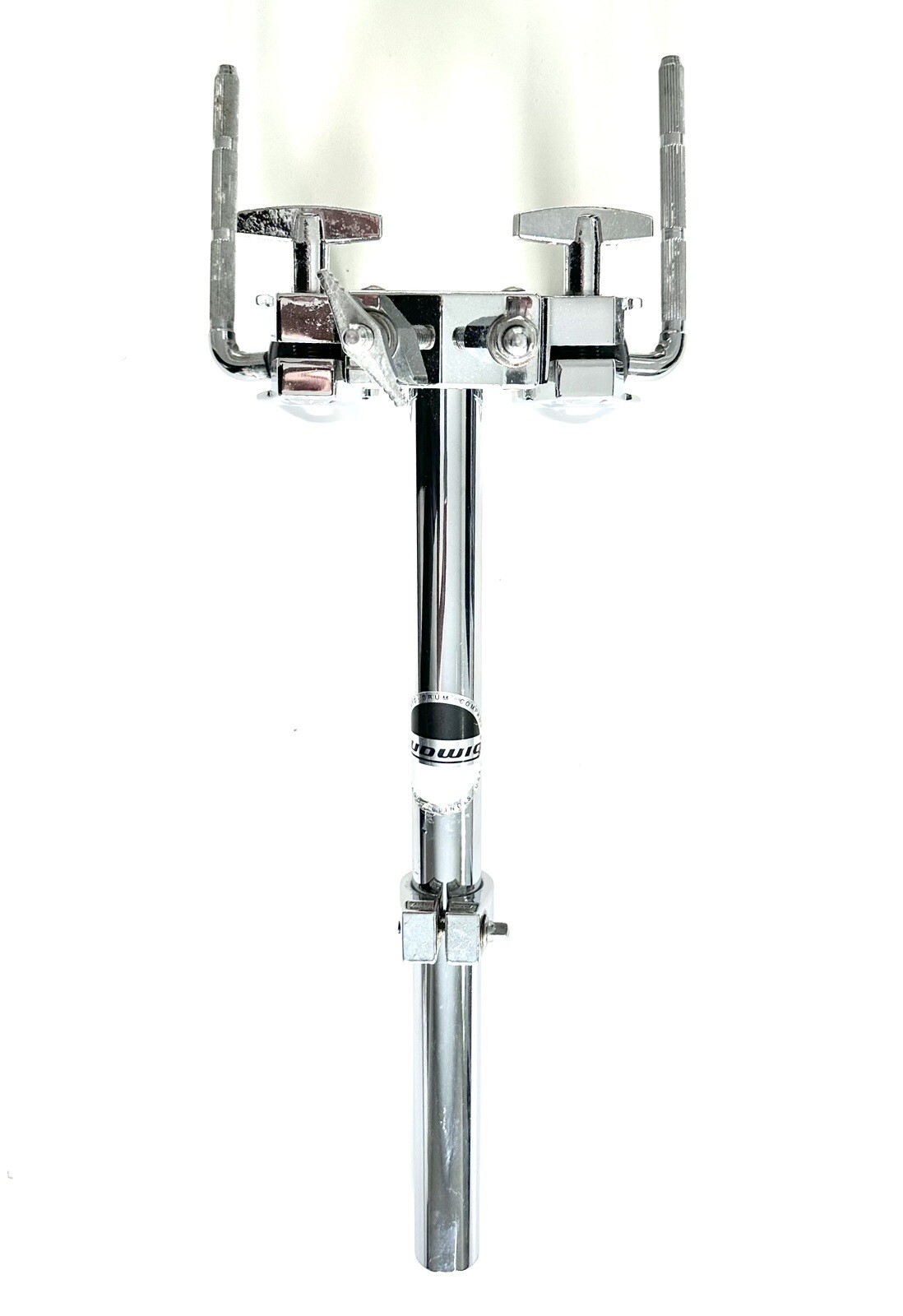 Vintage Ludwig Rocker Double Tom Mount Bass Drum, Black/White Label eBay