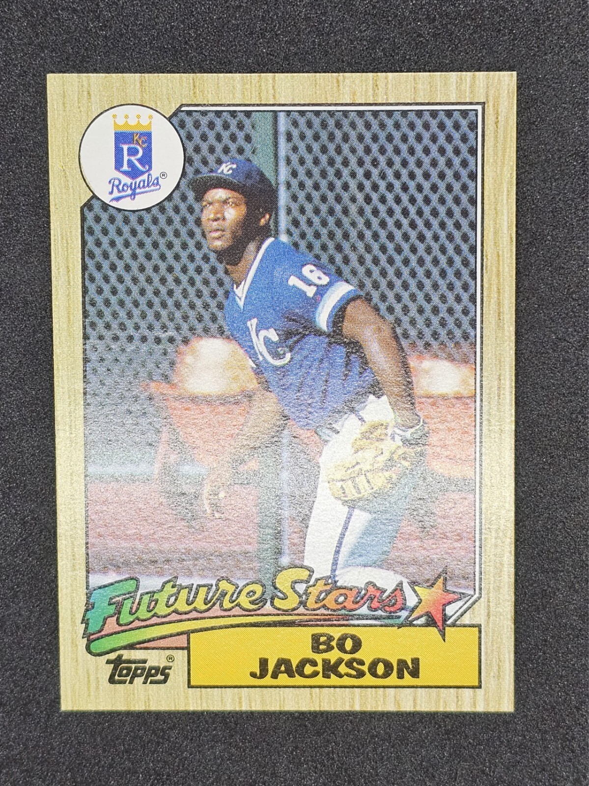 1987 Bo Jackson Topps Rookie Future Stars Card 170 Kansas City Royals
