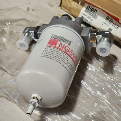 Filtro De Combustible Para Gas Natural Cummins ISX12 E ISLG | Fleetguard NG5900, Referencia FF1253, Repuesto LPG