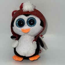 TY Beanie Boos  Gale The Penguin 2019 Key Clip With Tags