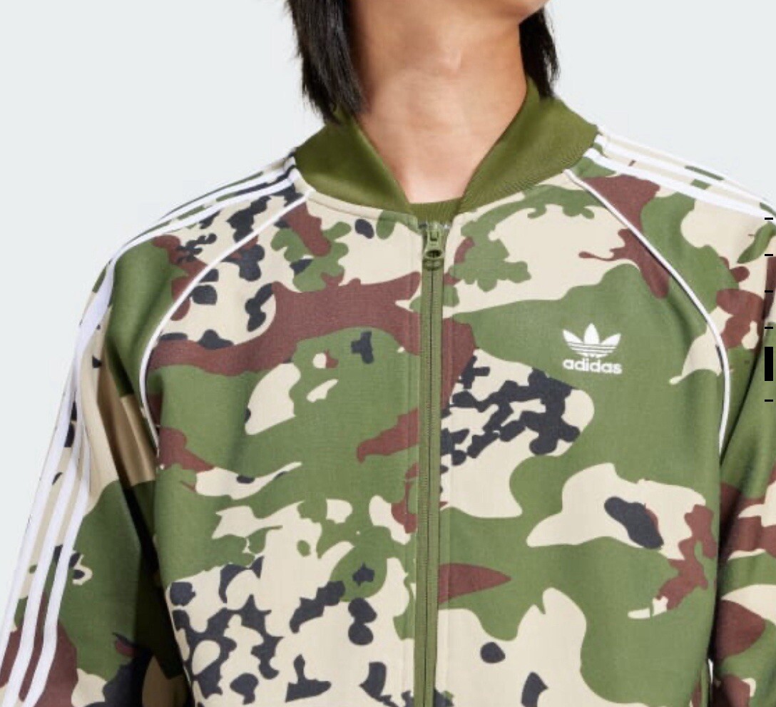 トップス FINAL  Velours CAMO Track Jacket Eminem Tour Jacket Camo Full Zip Hooded Windbreaker EURO