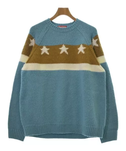 Pull Supreme BluexWhitexBrown L 2200535387029