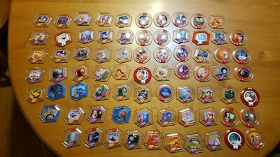 Disney Infinity LOT OF 10 POWER DISCS Random 1.0 2.0 3.0 Different Authentic 