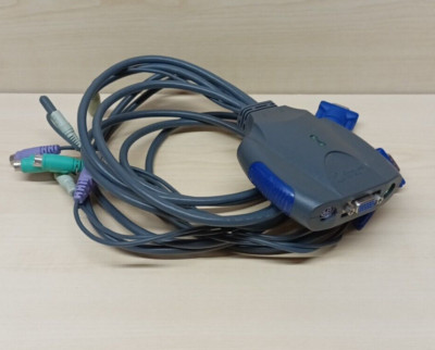 Cables to Go KVM Switch Video, PS-2, 6ft Cables VGA keboard, mouse non USB