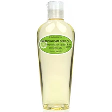 ORGANIC MEADOWFOAM SEED CARRIER OIL PURE COLD PRESSED 2 OZ 4 OZ -UP TO  7 LB
