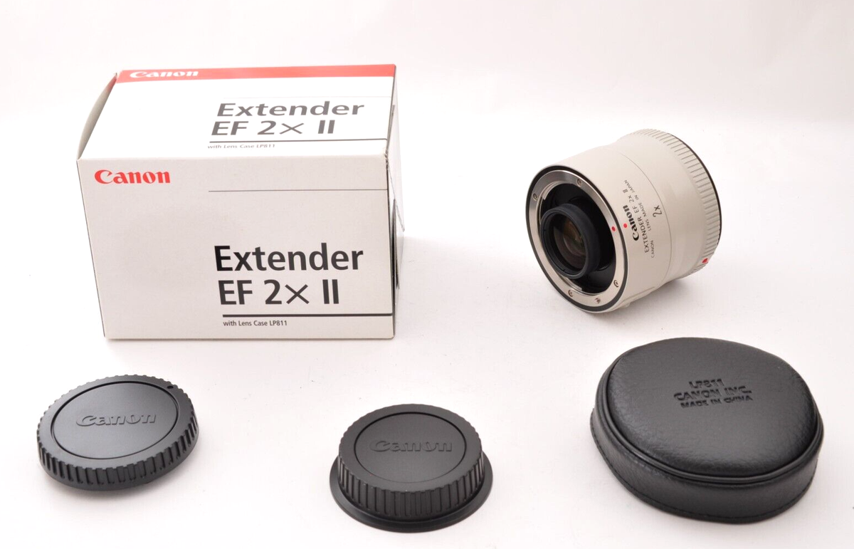 Canon Extender EF 2X II Extender Telephoto Lens Mint #01 from