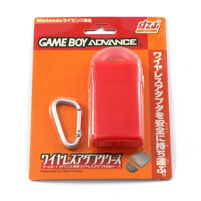 GameBoy Advance - Wireless Adapter Carrying Case / Hülle #Fire Red JAP NEU & OVP
