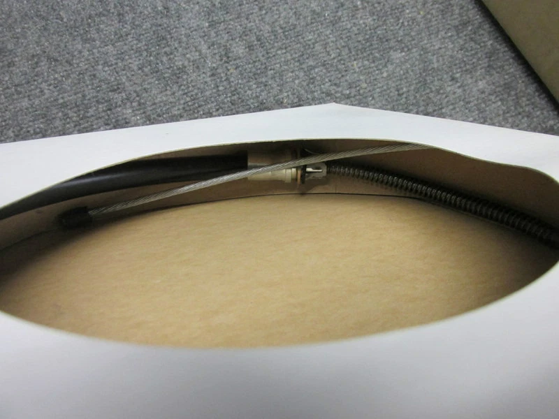 Chrysler LeBaron 1983 Dodge Aries Plymouth Reliant conjunto de cable de freno (trasero) Foto 3 de 3