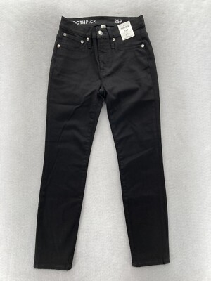 Womens Jeans J Crew Black Toothpick Jeans J Crew Jeans Velvet
