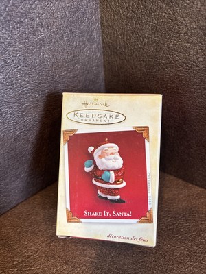 SHAKE IT, SANTA! 2005 HALLMARK KEEPSAKE ORNAMENT NIB  shake It Off  Taylor Swift