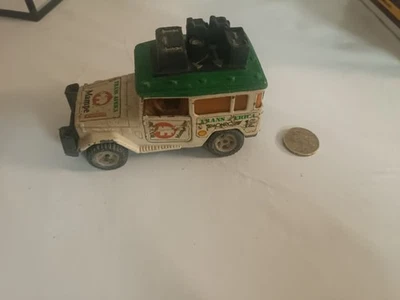Majorette Toyota Land Cruiser4x4 TRANS AFRICA 1:36 METAL PARIS DAKAR ROVER JEE - Photo 1/4