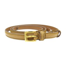 PRADA Saffiano Belt Leather Light Brown 1C4067