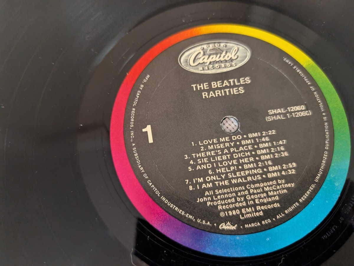 the Beatles ~ Rarities Vinyl LP Capitol Shal 12060 EX+/EX | eBay