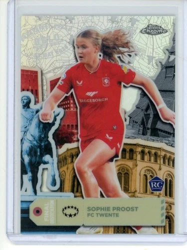 2025-26 TOPPS CHROME UEFA WOMEN'S UWCL FINALS DESTINATION SOPHIE PROOST #1