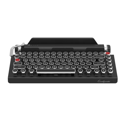 Qwerkywriter Typewriter Inspired Retro Mechanical Wired & Wireless Keyboard w...