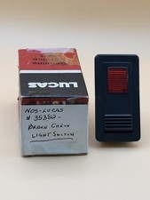 Nos - Lucas 35882 - Mgb Brake Warning Light Switch Oem Dash Panel Test Switch